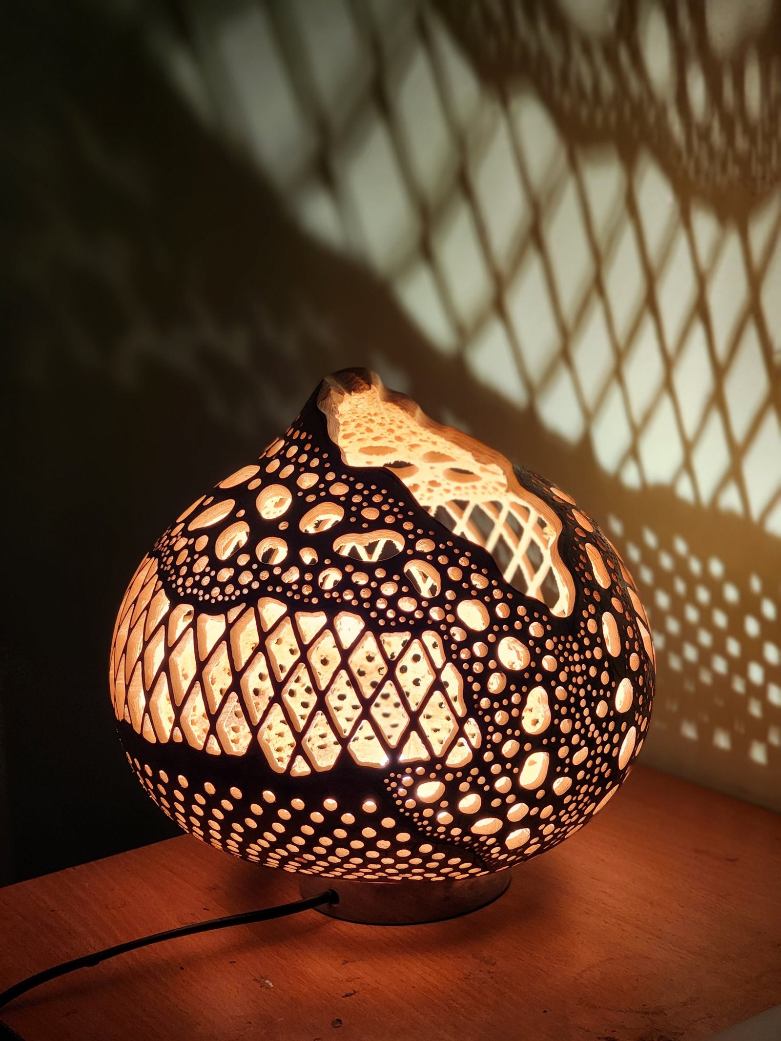 ★ kozara12 neru design works Lantern CSL Comfort Handmade Calabash Lamp